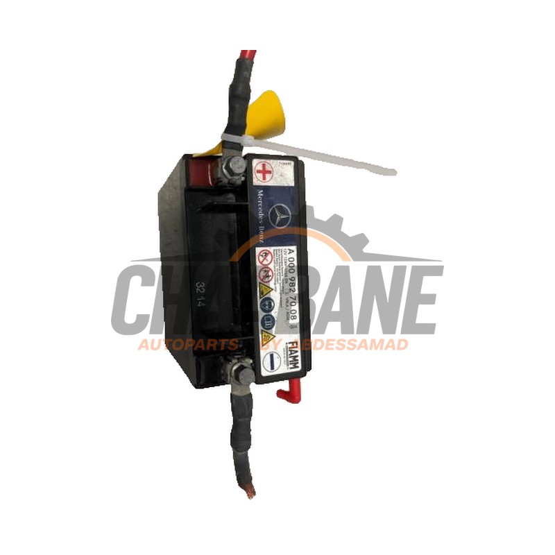 Batterie de reserve A0009827008 Mercedes C (W205) C-220 2.2 CDI BlueTEC, C-220 d 16V