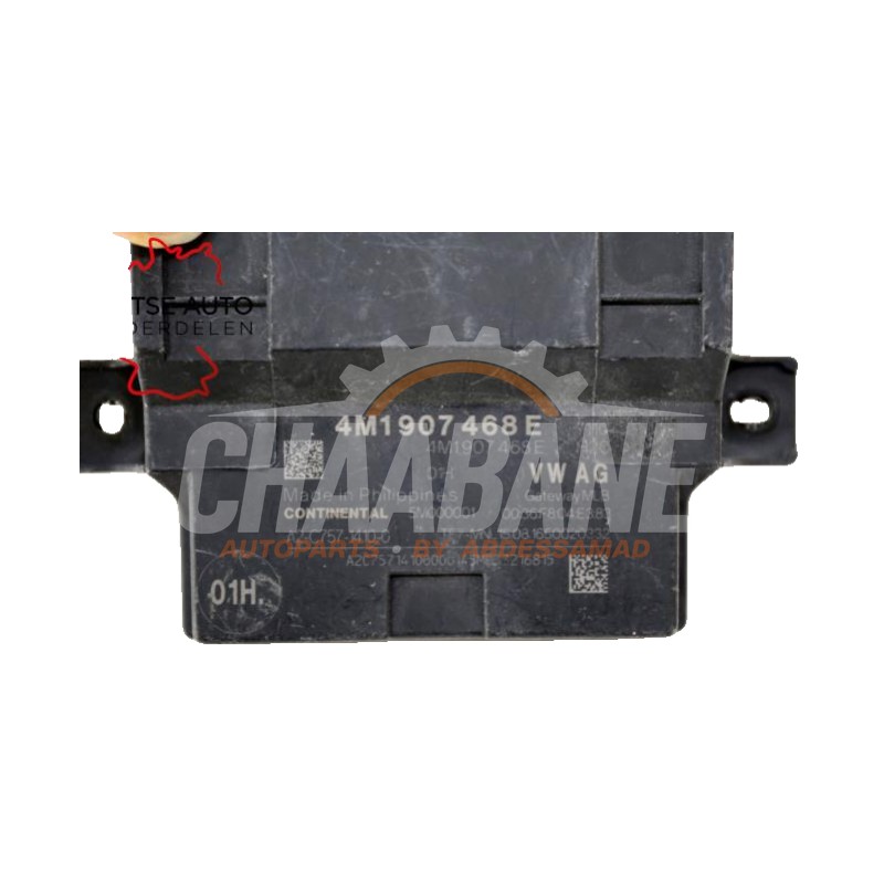 Module Gateway 4M1907468E Audi Q7 (4MB/4MG) 3.0 TDI V6 24V e-tron plug-in hybrid 2015