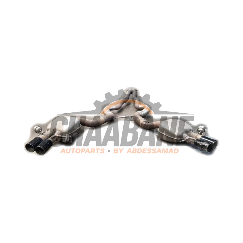 Echappement silencieux arriere+central 18307629138 BMW 6 serie Gran Coupe (F06) M6 V8 32V TwinPower Turbo 2012 / 2018