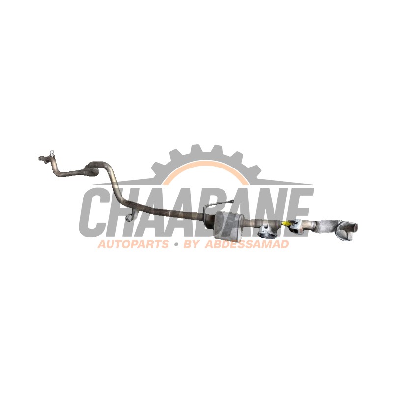 Echappement silencieux arriere A2474910000 Mercedes A (177.0) 1.5 A-180d