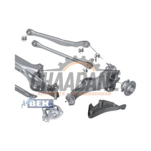 Suspension de roue arriere gauche 33308842879 BMW X1 (F48) xDrive 18d 2.0 16V 2014 / 2022
