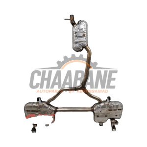 Echappement silencieux arriere ZL74K0119B Audi A6 (C8) 2.0 16V 55 TFSI E Mild hybrid Quattro 2018
