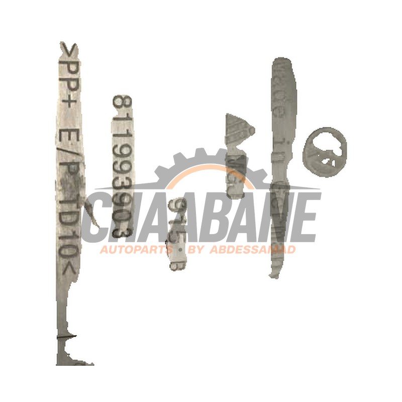 Spoiler pare-choc avant 11A805915B Volkswagen ID.4 (E21) Performance 77 kWh 2020