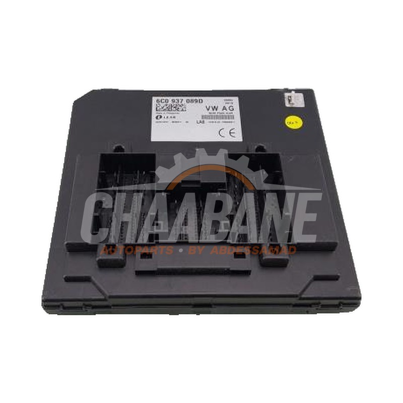 Serrure de contact + ordinateur 6C0937089D Skoda Fabia III (NJ3) 1.2 TSI 16V 2014 / 2021