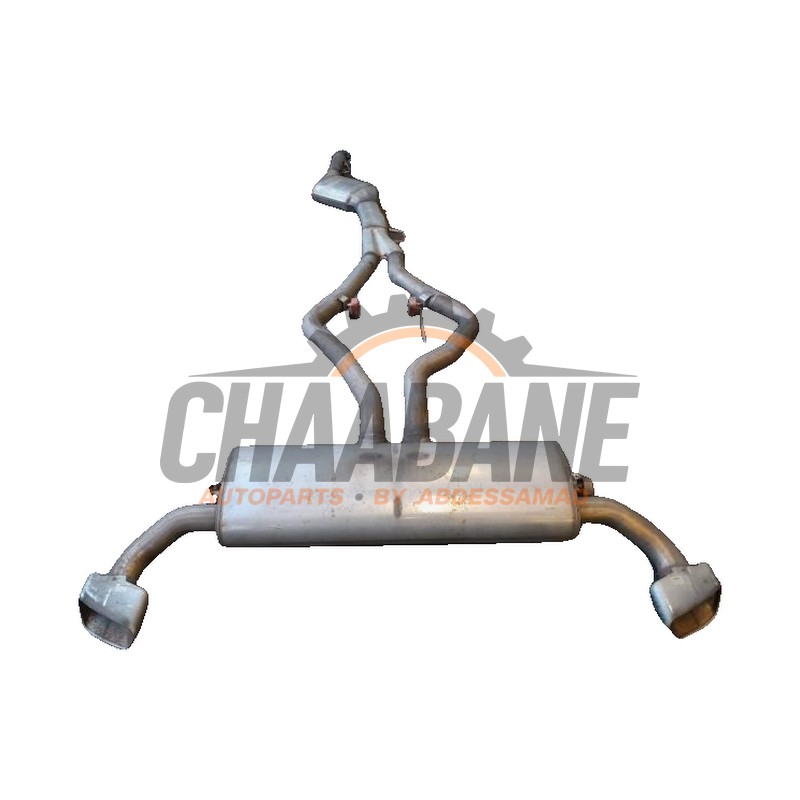 Silencieux arriere (echappement) 8576214 BMW X5 (F15) xDrive 40d 3.0 24V 2013 / 2018