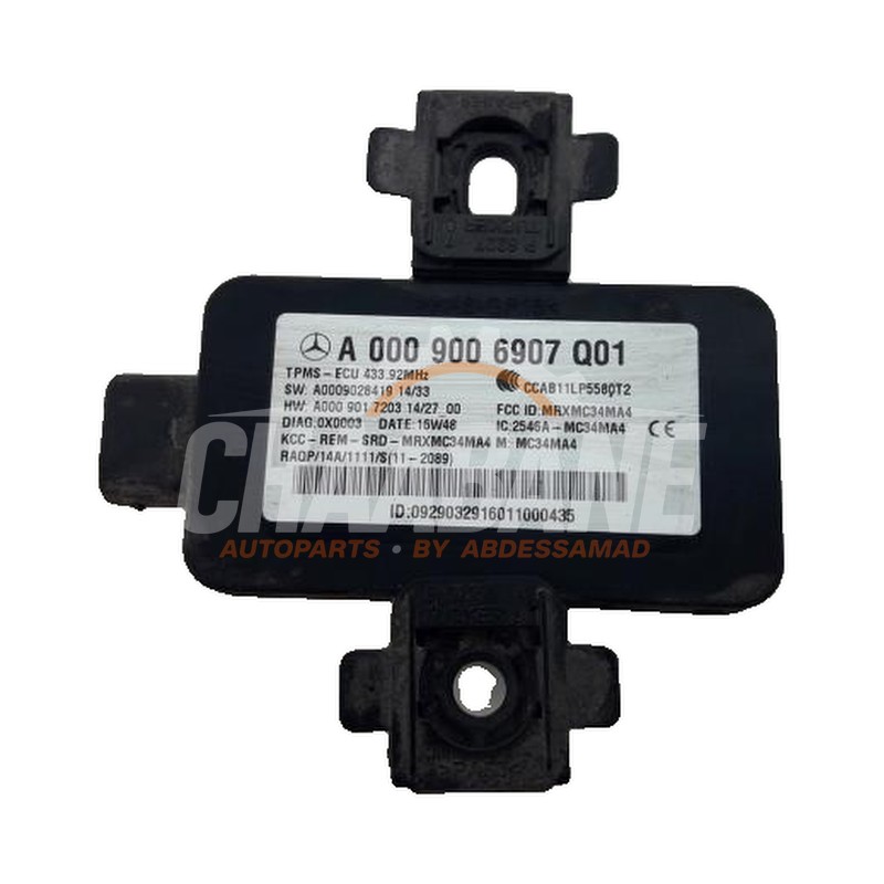 Module gonflage pneus A0009006907 Mercedes C AMG (C205) 4.0 C-63 S AMG V8 Biturbo