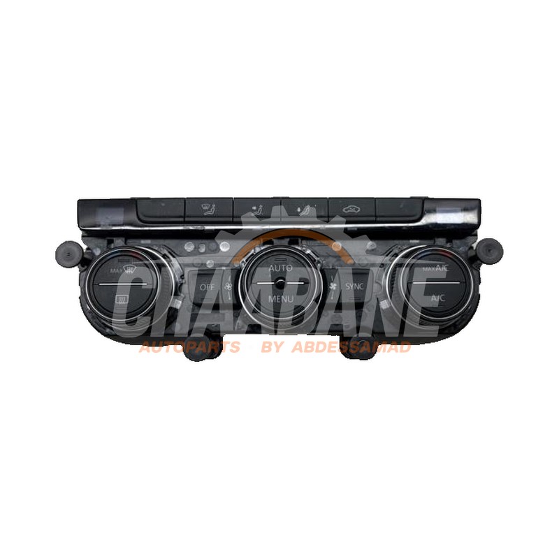 Panneau climatronic 5G0907044CE Volkswagen Golf VII Variant (AUVV) 1.4 TSI BlueMotion Technology 125 16V 2013 / 2021