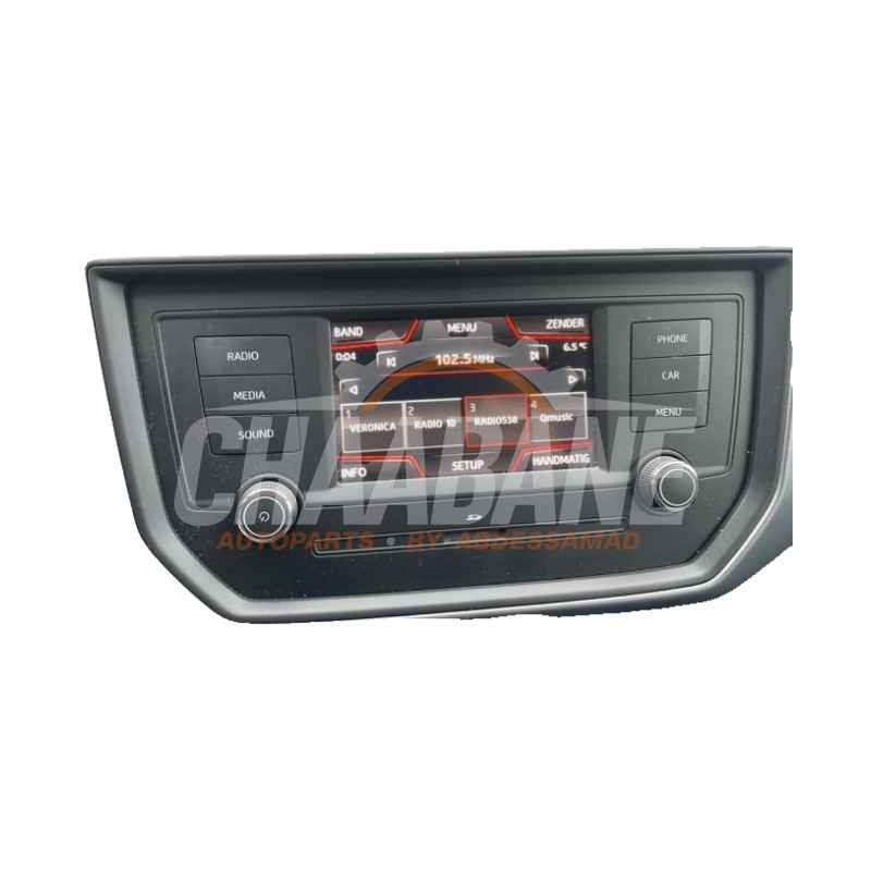 Radio 6F00358712ZZ Seat Ibiza V (KJB) 1.0 TSI 12V 2017