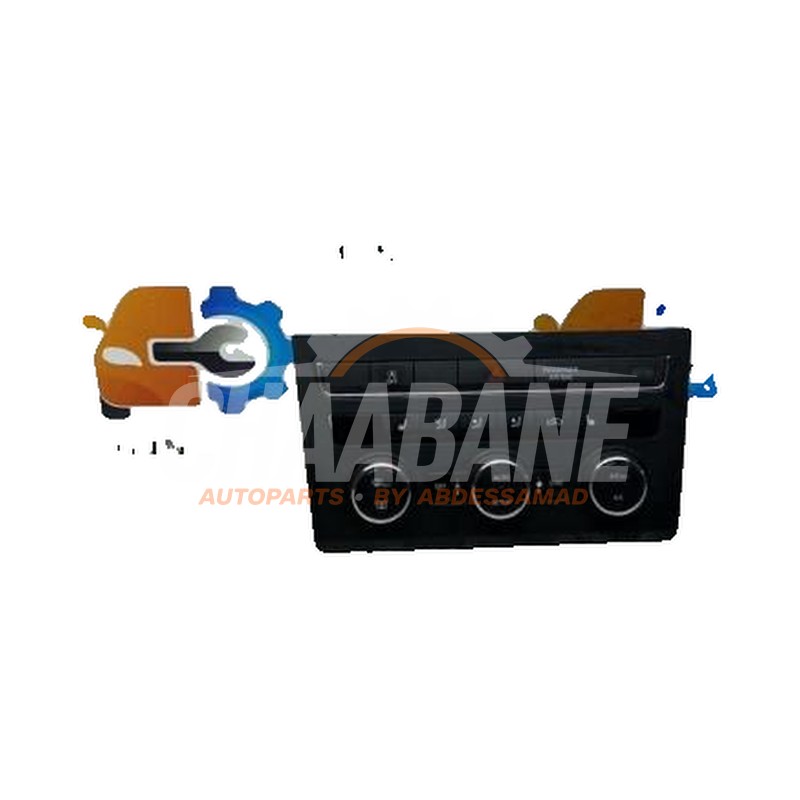 Panneau de commandes chauffage 5F0907044J Seat Leon (5FB) 1.6 TDI Ecomotive 16V 2012 / 2020