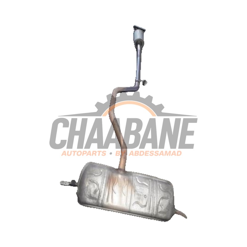 Echappement silencieux arriere+central A2464911100 Mercedes CLA (117.3) 1.6 CLA-180 16V