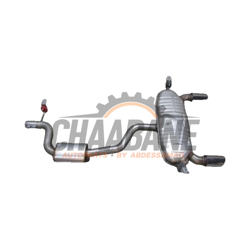 Echappement silencieux arriere+central 8S0253181Q Audi TT (FV3/FVP) 1.8 TFSI 16V 2014