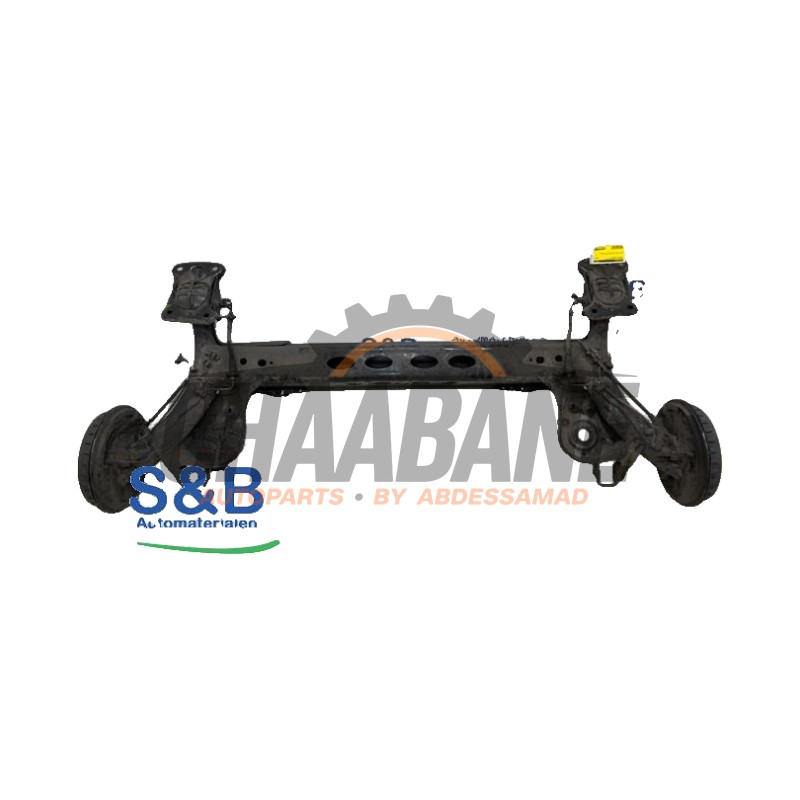 Train arriere complet 2Q0501053AT Volkswagen Polo VI (AW1) 1.0 MPi 12V 2017