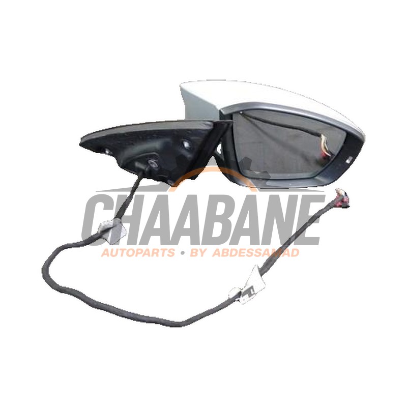 Retroviseur droit 5E0857934A Skoda Octavia Combi (5EAC) 1.5 TSI G-Tec 16V 2012 / 2020
