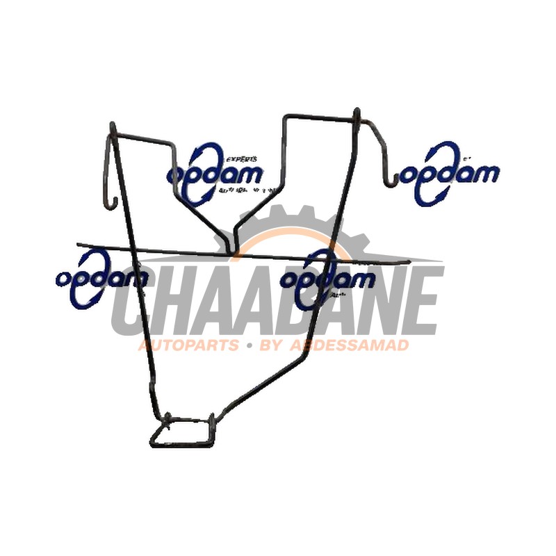 Mecanique de suspension roue de secours A4158900214 Mercedes Citan (415.6) 1.5 108 CDI Euro 6
