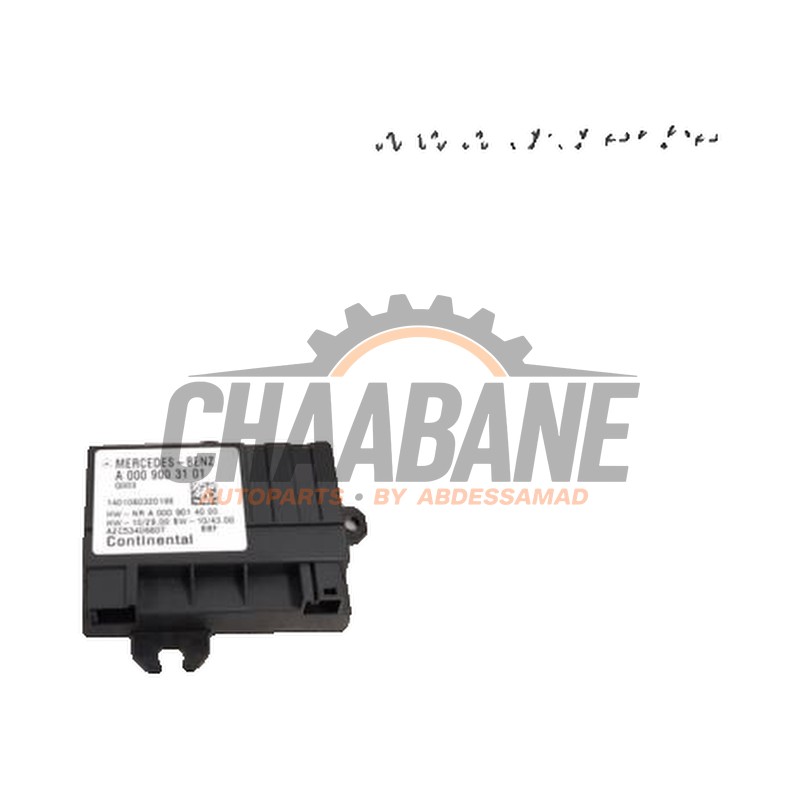 Module de chauffage de siege A0009003101 Mercedes CLA (117.3) 1.6 CLA-180 16V