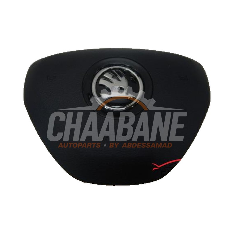 Airbag gauche (volant) 6V0880201AC Skoda Octavia (5EAA) 2012 / 2020