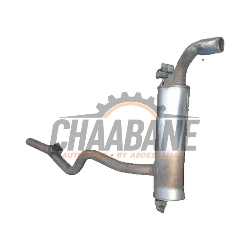 Silencieux arriere (echappement) 1121219020001217 BMW 3 serie Touring (F31) 318d 2.0 16V 2012 / 2019