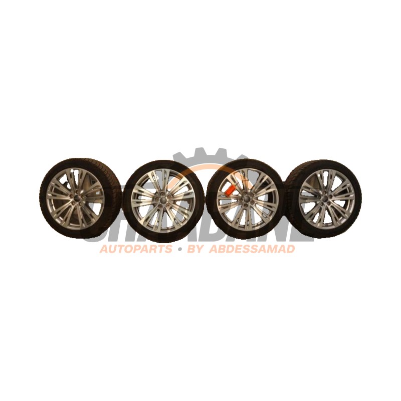 Kit de jantes sport + pneus hiver 4N0601025Q Audi A8 (D5) 3.0 V6 24V 55 TFSI Mild Hybrid Quattro 2017