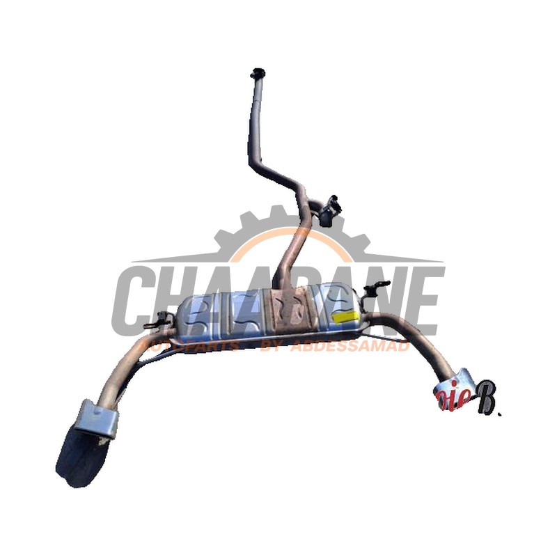 Echappement silencieux arriere+central A2464911100 Mercedes CLA (117.3) 1.6 CLA-200 16V