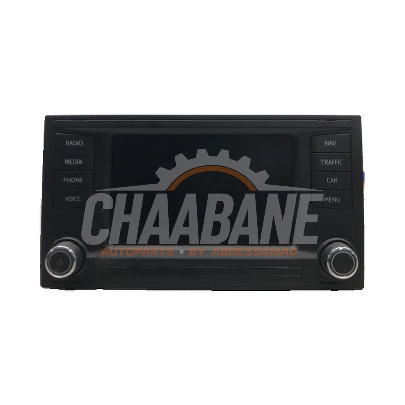 Display Multimedia unite de reglage 5F0919603A Seat Leon (5FB) 1.4 TSI 16V 2012 / 2020