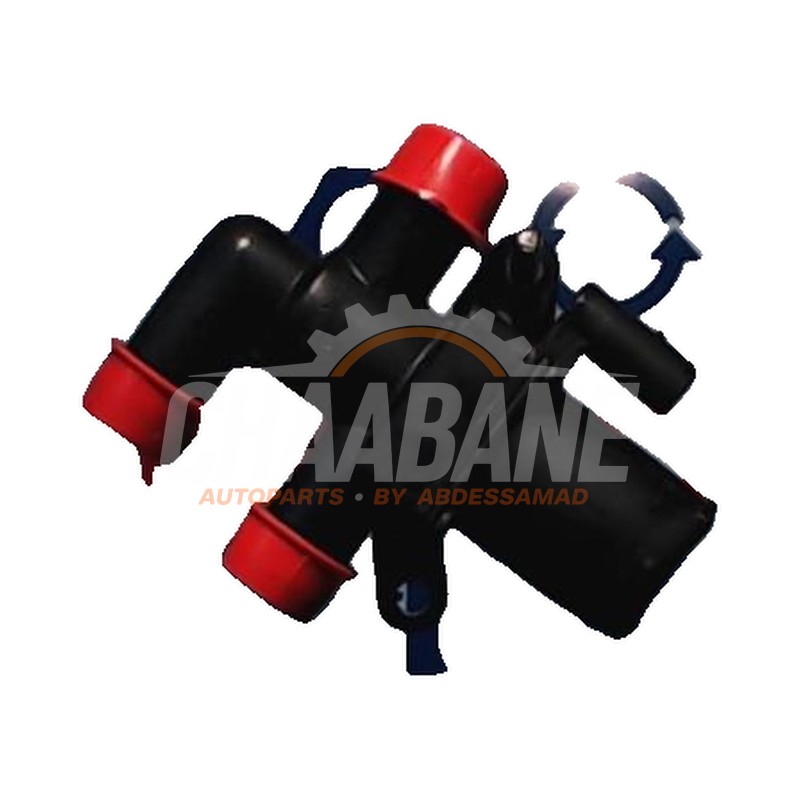 Robinet chauffage electrique 1T0820036D Volkswagen Golf VII (AUA) e-Golf 2012 / 2021