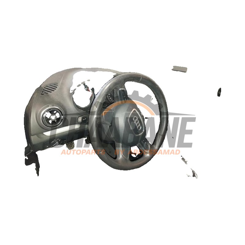 Kit airbag + tableau de bord 8V0880204D Audi A3 Sportback (8VA/8VF) 1.2 TFSI 16V 2012 / 2020