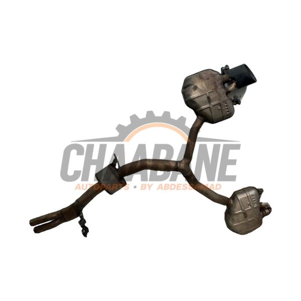 Echappement silencieux arriere+central 8W0253411AB Audi RS 4 Avant (B9) 2.9 V6 TFSI 24V 2017