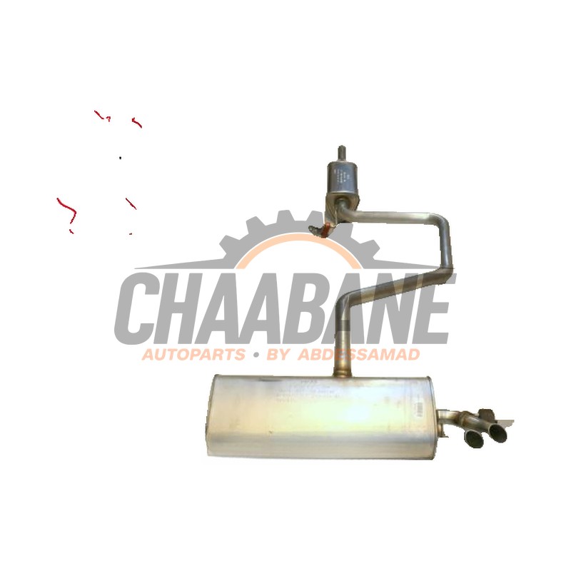 Echappement silencieux arriere+central 5QF253211S Audi Q3 (F3B) 1.5 35 TFSI 16V 2018