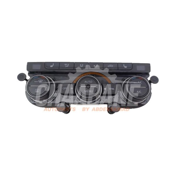 Panneau de commandes chauffage 5G0907044CFWZU Volkswagen Golf VII Variant (AUVV) 1.6 TDI BlueMotion 16V 2013 / 2021