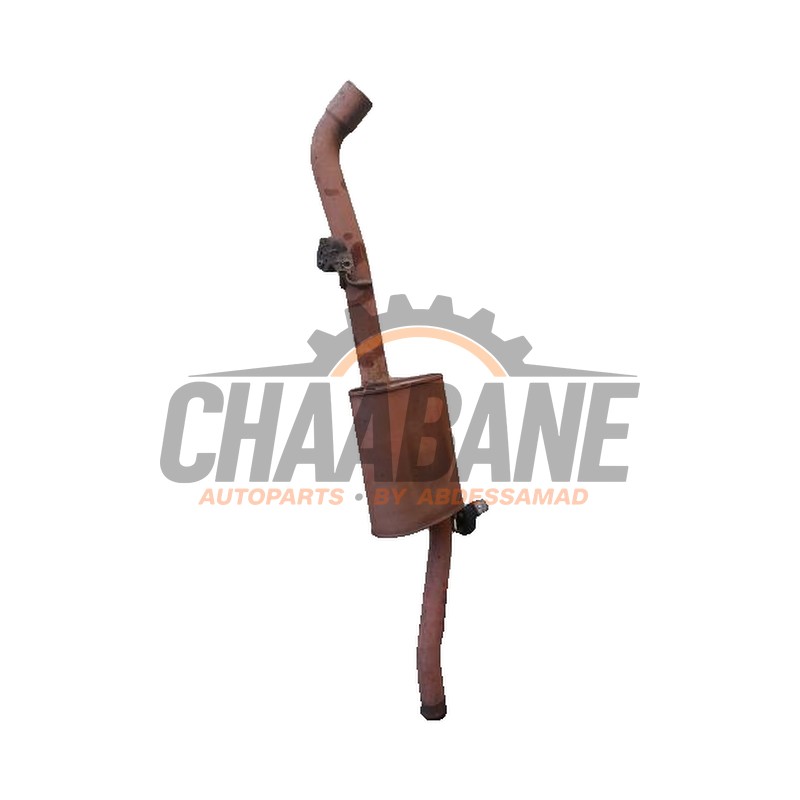 Echappement silencieux central 2N0253211D Volkswagen Crafter (SY) 2.0 TDI 2016