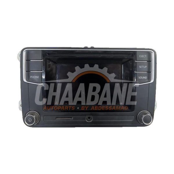 Display unite de controle multi media 1K8035150G Volkswagen Caddy Combi IV 1.4 TSI 16V 2015 / 2020