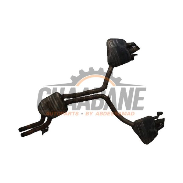 Echappement silencieux arriere+central 8T0253409K Audi RS 5 (8F7) 4.2 V8 32V 2013 / 2015