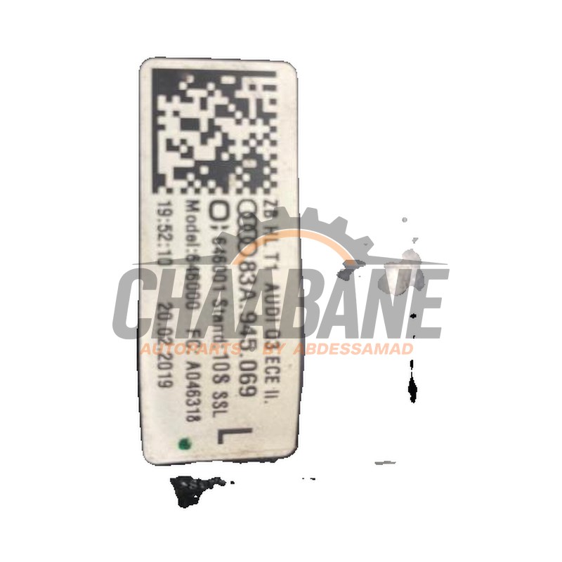 Feu arriere secondaire gauche 83A945069 Audi Q3 (F3B) 1.5 35 TFSI 16V 2018