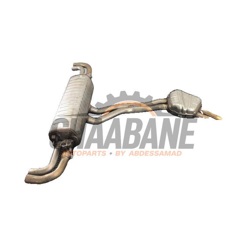 Echappement silencieux arriere+central 4M8253611C Audi RS Q8 4.0 V8 32V RS TFSI Mild Hybrid Quattro 2019