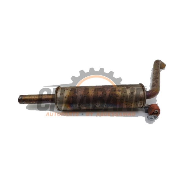 Echappement silencieux central 6C0253209R Skoda Fabia III (NJ3) 1.0 TSI 12V 2014 / 2021