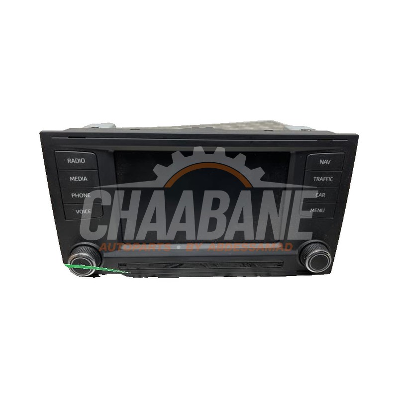 Panneau de commandes navigation 5F0919603A Seat Leon (5FB) 1.6 TDI Ecomotive 16V 2012 / 2020