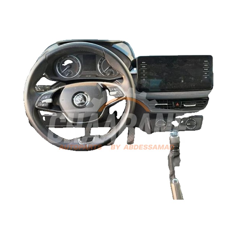 Kit airbag + tableau de bord 3V0880201AN Skoda Fabia IV (PJ3) 1.0 TSI 12V 2021