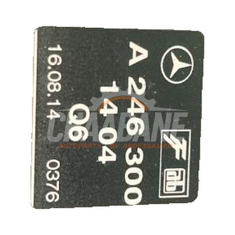 Pedale daccelerateur A2463001404 Mercedes A (W176) 1.5 A-180 CDI, A-180d 16V