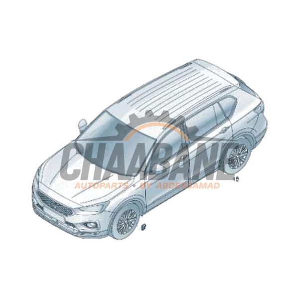 Bande decorative 5FJ853334A67E Seat Tarraco 2.0 TSI 16V 4Drive 2018 / 2024