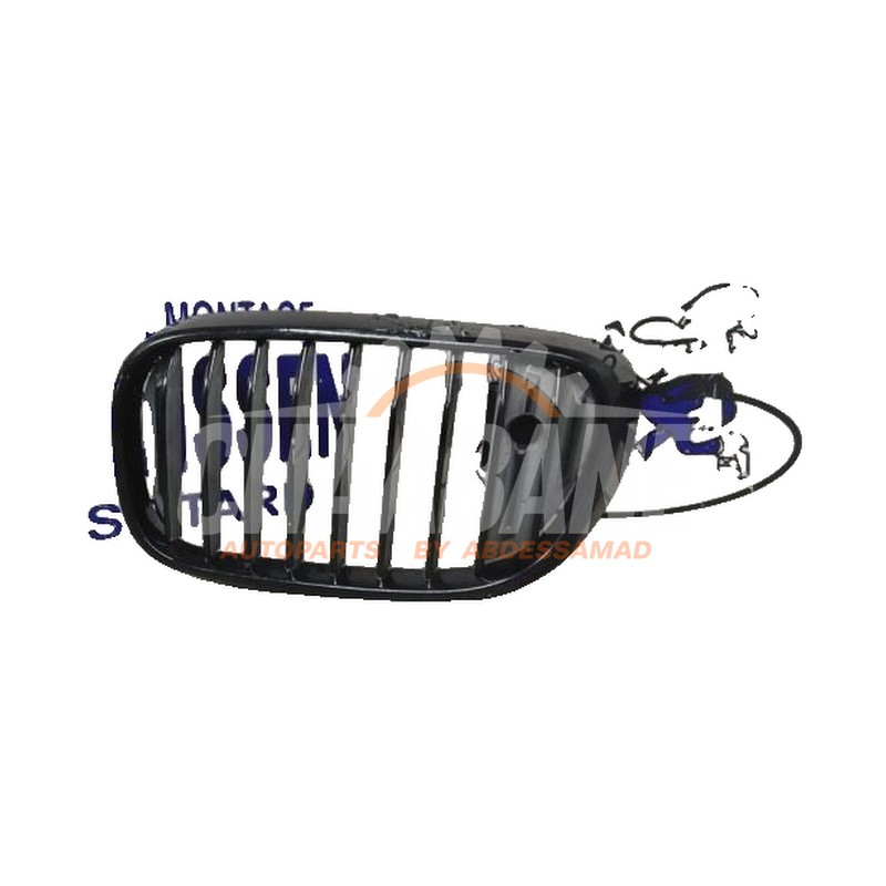 Calandre BMW 7 serie (G11/12) 750 Li XDrive V8 32V 2015 / 2022