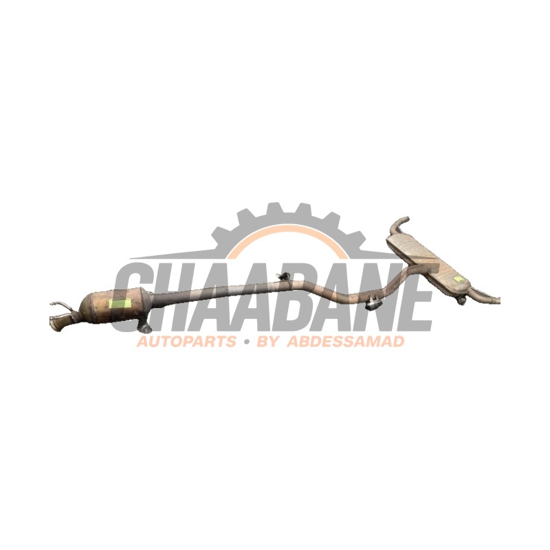 Echappement silencieux arriere A2464910700 Mercedes CLA Shooting Brake (117.9) 2.2 CLA-200 CDI, 200 d 16V