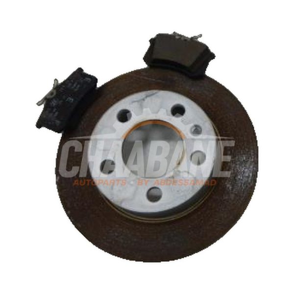Disque de frein arriere 2Q0615601H Volkswagen Polo VI (AW1) 2017