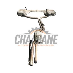 Echappement silencieux arriere+central 4K0253409 Audi A6 Avant (C8) 3.0 V6 24V 55 TFSI Mild Hybrid Quattro 2018