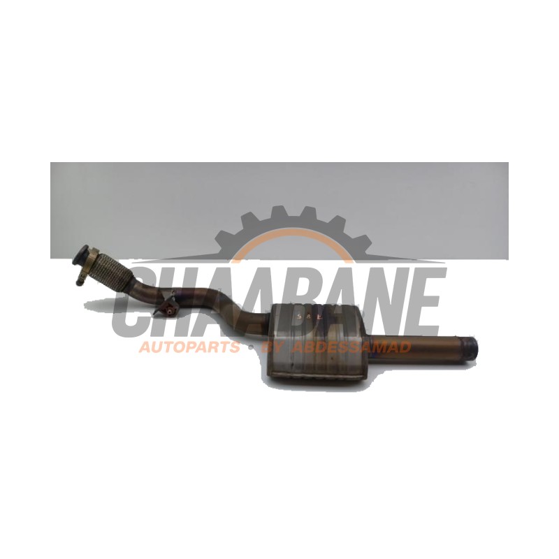 Echappement silencieux avant 8W0253350CE Audi A4 Avant (B9) 2.0 35 TFSI Mild Hybrid 16V 2015