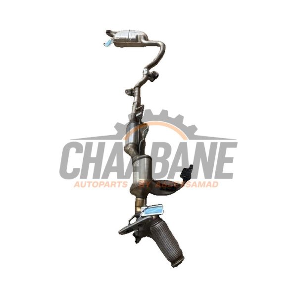 Echappement (complet) 05L131701AJ Audi Q2 (GAB/GAG) 2016