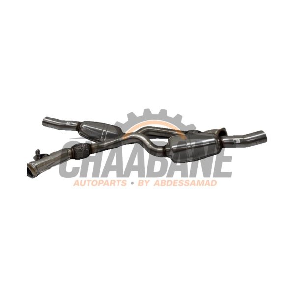 Echappement silencieux avant 4M0253211K Audi RS 6 Avant (C8) 4.0 V8 TFSI Mild Hybrid 32V 2019
