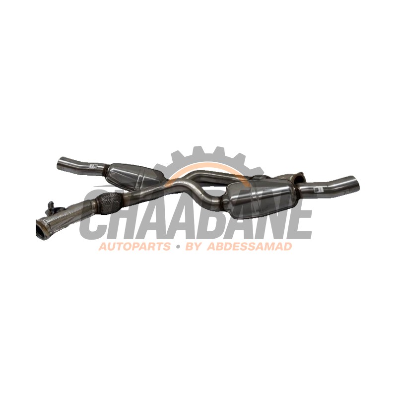Echappement silencieux avant 4M0253211K Audi RS 6 Avant (C8) 4.0 V8 TFSI Mild Hybrid 32V 2019