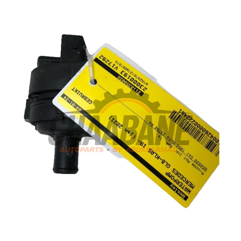 Pompe a eau 2118350028 Mercedes GLB (247.6) 2.0 GLB-200d