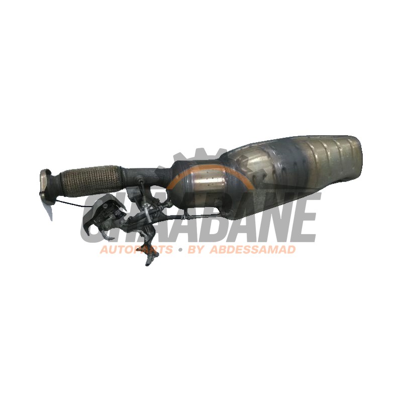 Echappement silencieux central A1774906204 Mercedes GLA (H247) 1.3 250 e Turbo 16V
