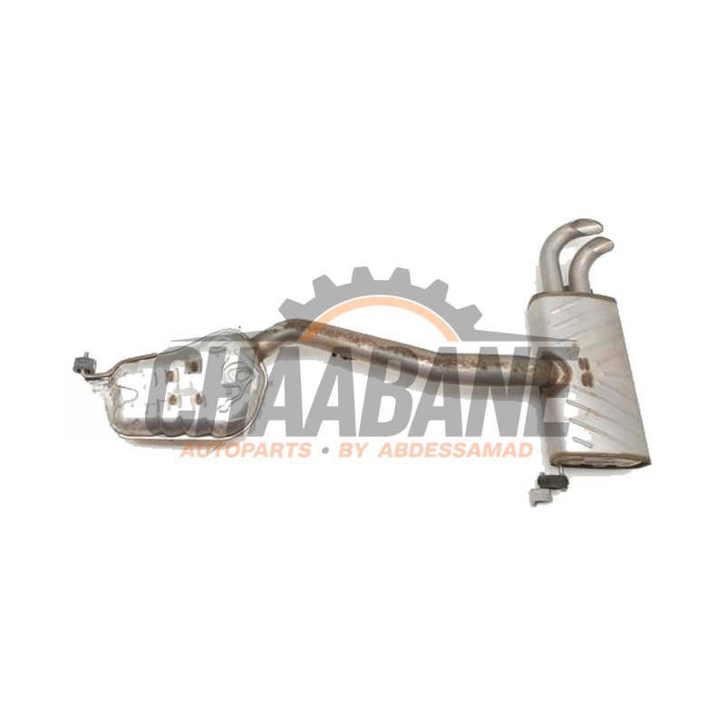 Silencieux arriere (echappement) 80A253411C Audi Q5 (FYB/FYG) 3.0 TDI V6 24V Quattro 2016